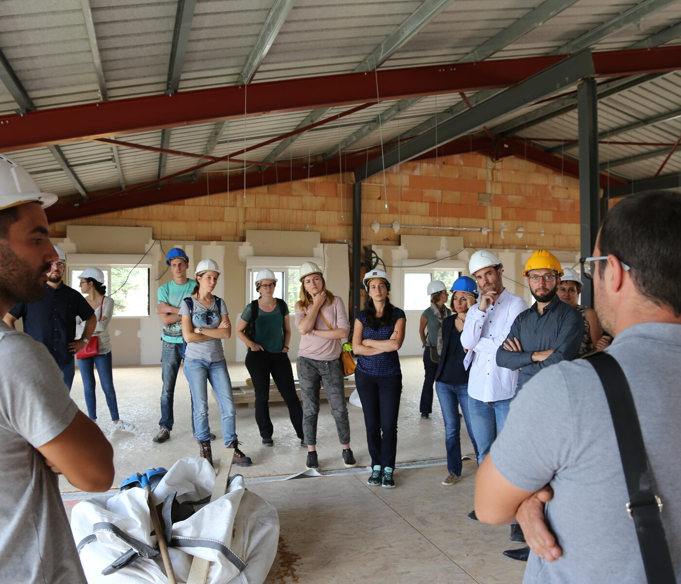 Atelier de conception et visite de chantier avec la maîtrise d'œuvre
