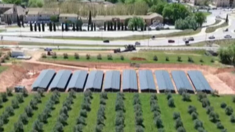 Centrale photovoltaïque au sol implantée en région Provence-Alpes-Côte d'Azur